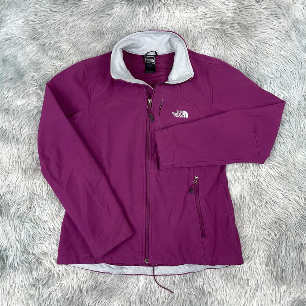 THE NORTH FACE Women’s Purple Softshell Jacket M